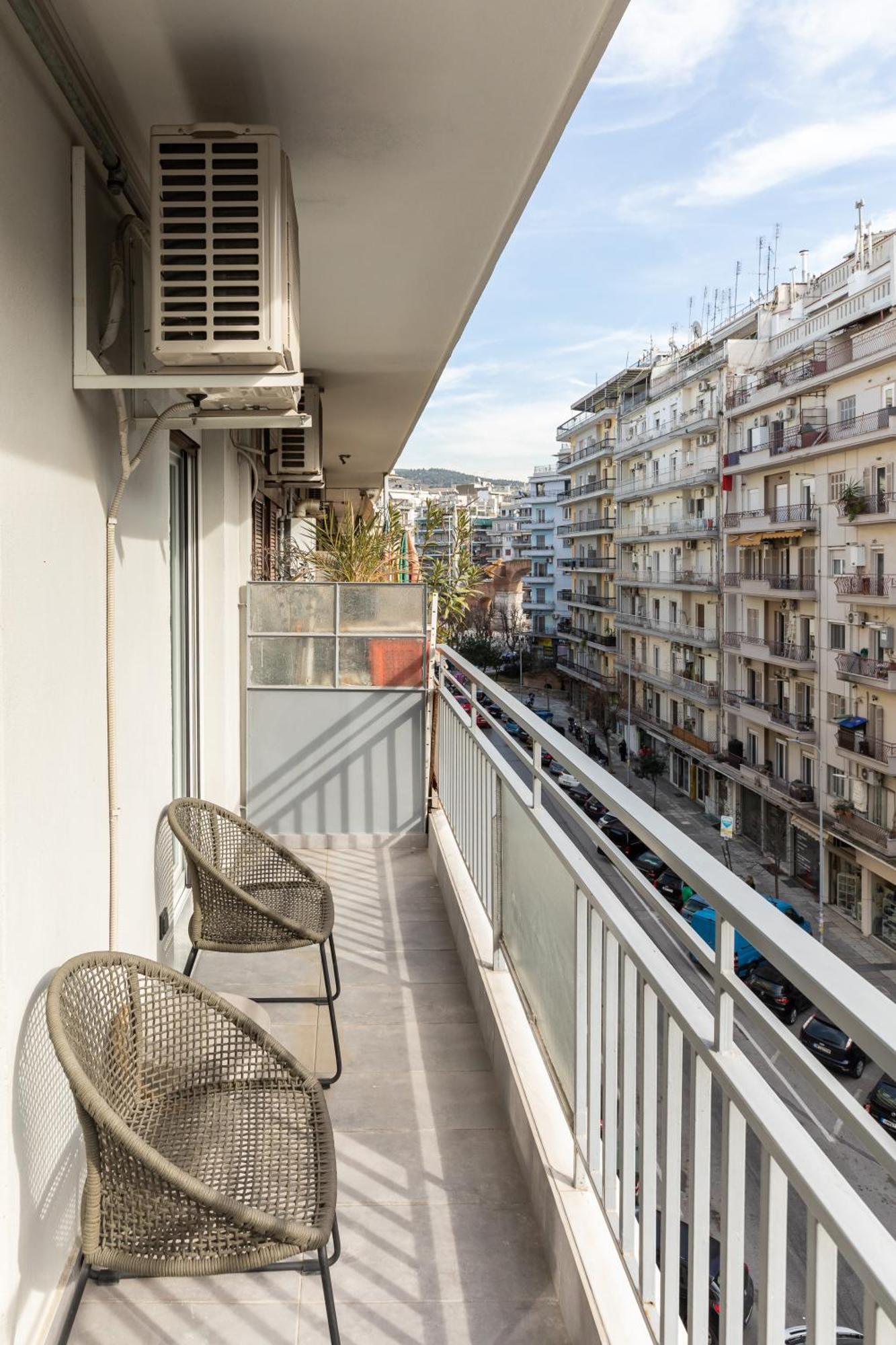 סלוניקי Estelle By Halu!, Elegant And Luxurious 2Bd Apartment מראה חיצוני תמונה
